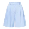 Luisa Long Short in Periwinkle