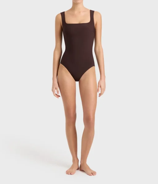 Mackinley One Piece in Mocha