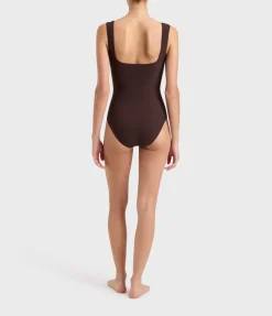 Mackinley One Piece in Mocha