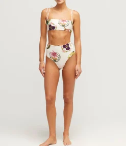 Magenta Bikini Bottom in Marina