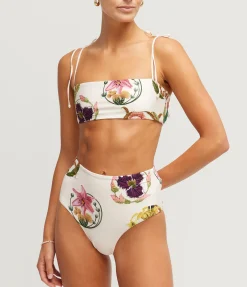 Magenta Bikini Bottom in Marina