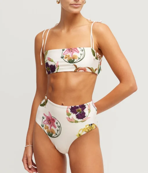 Magenta Bikini Bottom in Marina