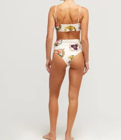 Magenta Bikini Bottom in Marina