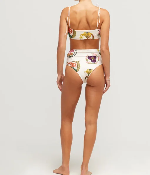 Magenta Bikini Bottom in Marina