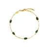 Magma Gemstone Charm Bracelet in Gold