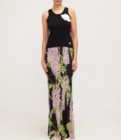 Marcel Knit Scoop Tank in Black