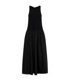 Marlo Sleeveless Maxi Dress in Noir