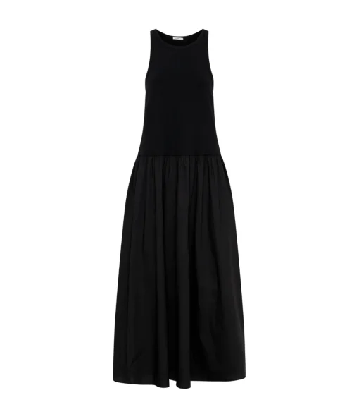 Marlo Sleeveless Maxi Dress in Noir
