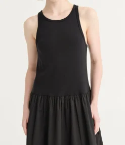 Marlo Sleeveless Maxi Dress in Noir