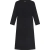 Martil Cashmere Blend Coat in Black