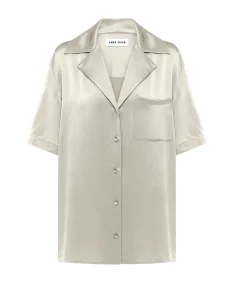Mason Relaxed Shirt in Taupe