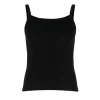 May Square Neck Cami in Black