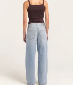 May Square Neck Cami in Choco Plum