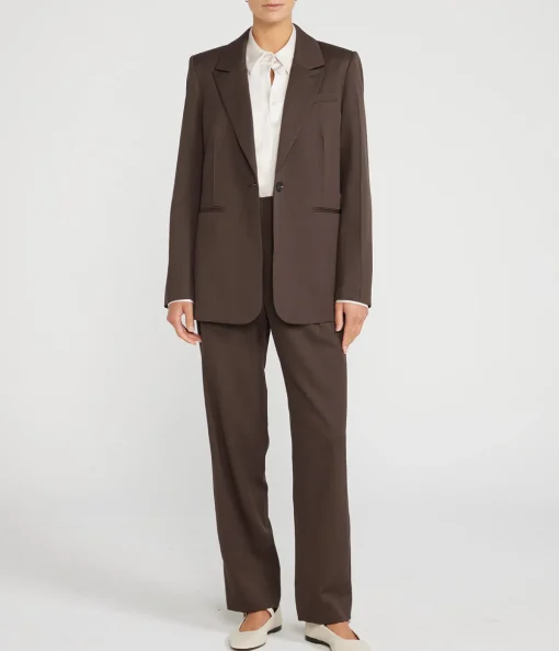 Maya Blazer in Chocolate