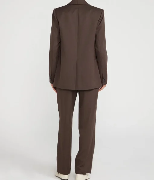 Maya Blazer in Chocolate