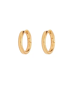 Medium Tunnel Hoop in Gold