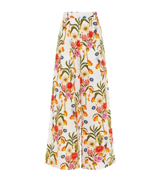 Melia Cotton Pant in Vila Floral