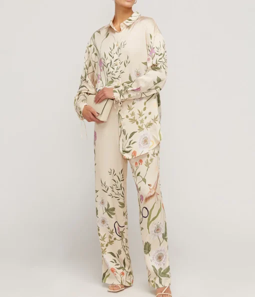 Memoria High Waisted Trouser in Paraiso