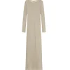 Mesh Long Sleeve Dress in Aloe