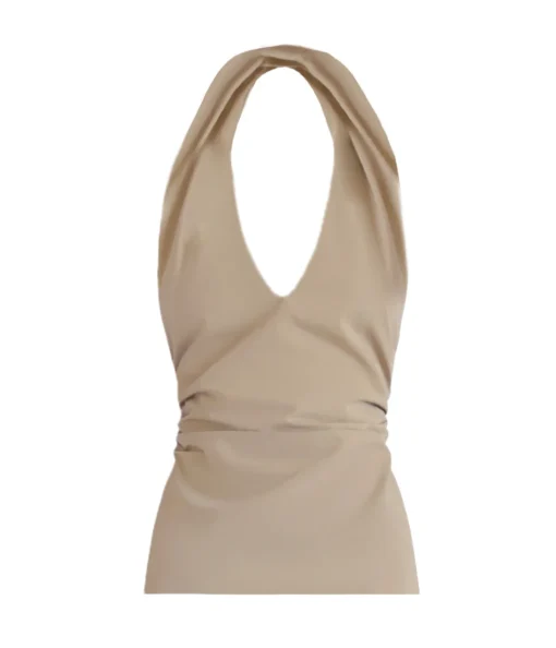 Mia Top in Tan