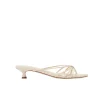 Milla Nappa Leather Mule in Creamy