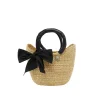 Mini Basket Bag in Black