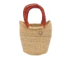 Mini Basket Bag in Tan