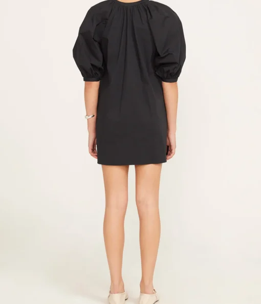 Mini Vincent Shirtdress in Black