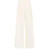 Minimal Fold Trousers in Ivory