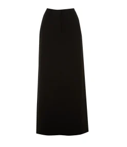 Minter Tailored Maxi Skirt in Black