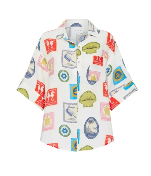 Mirage Shirt in Holiday Stamp