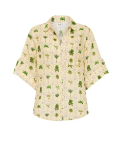 Mirage Shirt in Tropical Palms