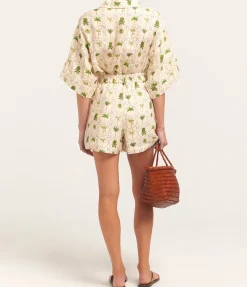 Mirage Shirt in Tropical Palms