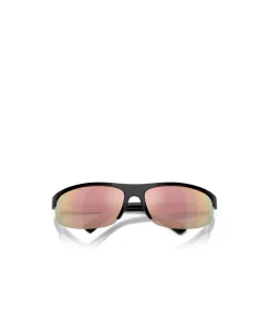 Miu Miu Oval Mirror Sunglasses in Dark Grey Pink