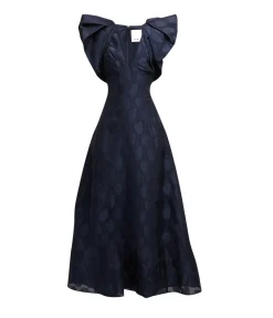 Morin Dress in French Navy