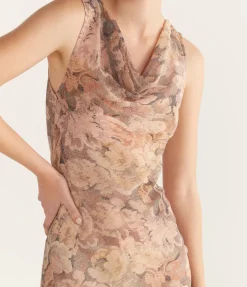 Moss Maxi Dress in Antique Floral