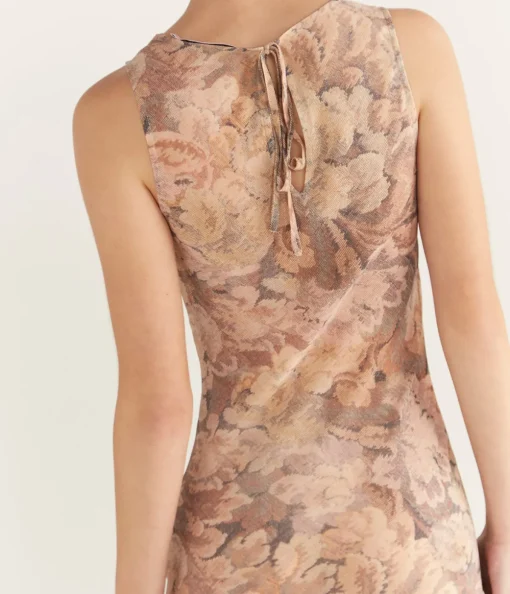 Moss Maxi Dress in Antique Floral