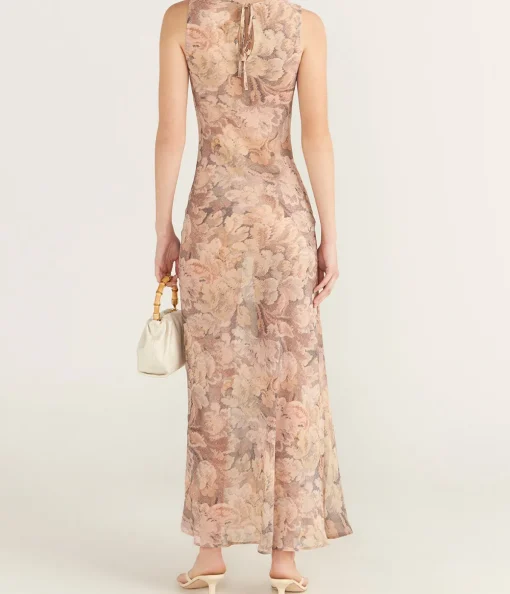 Moss Maxi Dress in Antique Floral