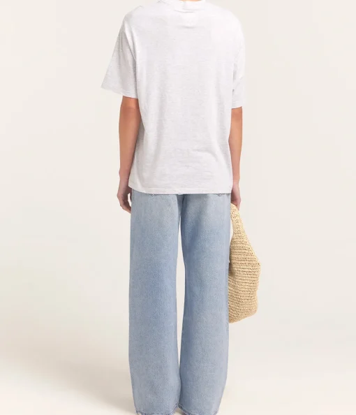 Myers Tee in Heather Grey