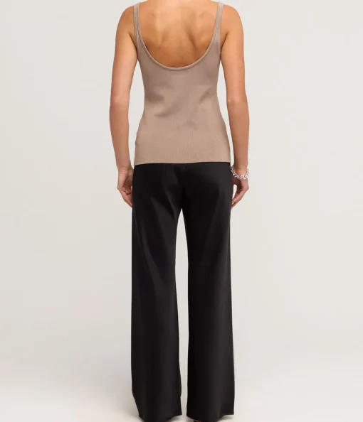 Myrna Bias Pant in Black