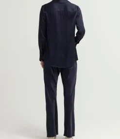 Myrna Bias Pant in Midnight