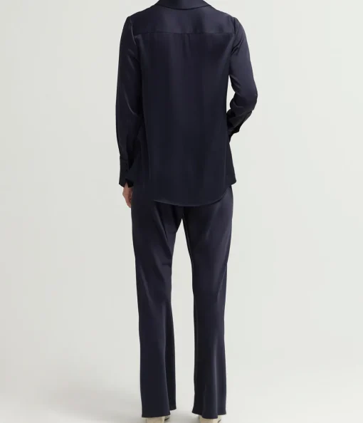 Myrna Bias Pant in Midnight
