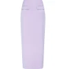 Nadia Pencil Skirt in Lilac
