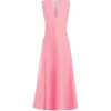 Nicola Midi Dress in Bubblegum
