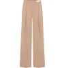 Noemie High Waisted Pant in Peach