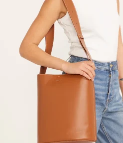 Norma Tote In Toffee Brown
