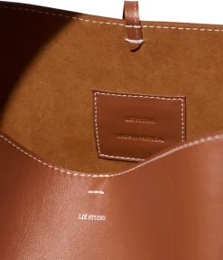 Norma Tote In Toffee Brown