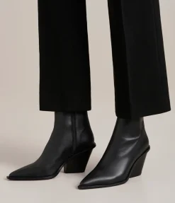Odin Heeled Boot in Black