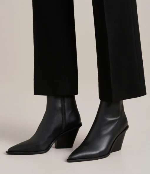Odin Heeled Boot in Black