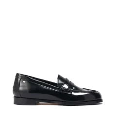Oscar Calf Leather Loafer in Black